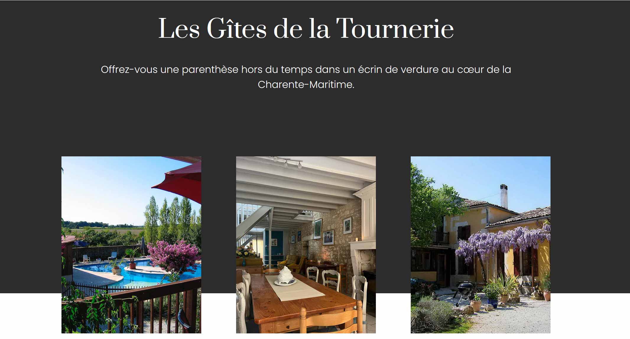 Gîtes de la Tournerie à Gémozac
